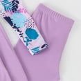 thumbnail image 5 of Girls Swimsuit Two Piece Long Sleeve Full Body Rash Guard Modest Bathing Suit Beach Girls' Swimwear 5-13 Years, 5 of 7