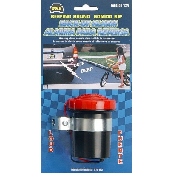 Wolo Model BA-52 Beep Beep Back-Up Alarm - 12 Volt