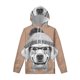 thumbnail image 3 of Sudadera con capucha con estampado 3D de perros y mascotas coloridas para hombres y niños, jersey con gráficos de animales de husky siberiano, ropa de calle, sudaderas casuales, 3 of 5