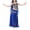 Navyblue, variant on BellyLady Halloween Belly Dance Costume, Halter Bra Top, Hip Scarf and Skirt-NavyBlue
