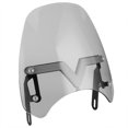 thumbnail image 1 of parabrisas parabrisas Motocicletas Deflector de viento Parabrisas delantero W / V Luces LED Seales de giro Apto para YAMAHA Color transparente,Carenado delantero para motocicletas, Deflector de viento Higoodz Accesorio de coche, 1 of 7
