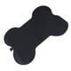 thumbnail image 2 of mantel individual de silicona para platos, aislante térmico, para ollas, con forma de hueso (negro), 2 of 7