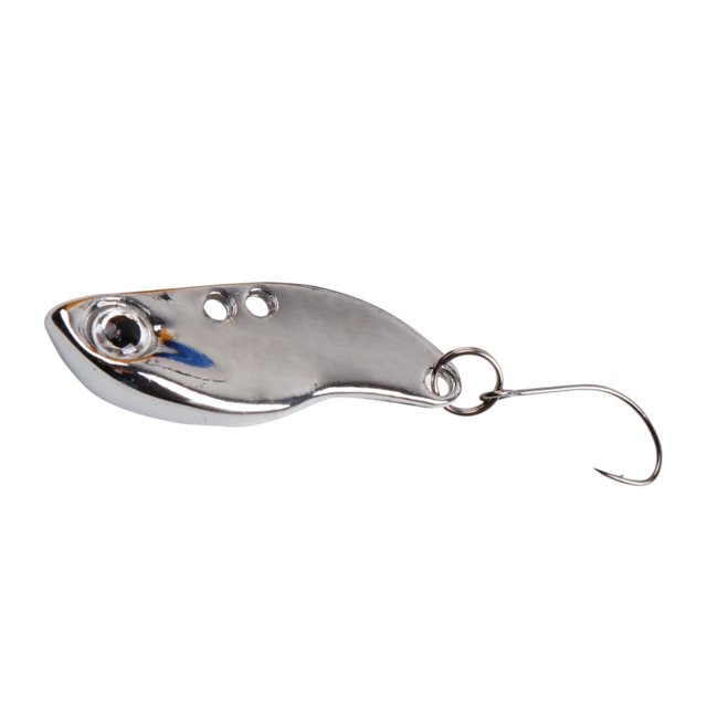 Sonducket Kit de cucharas para trucha, aparejos de pesca, señuelos de pesca temblorosos, cebos de un solo gancho, lubina Type2 NO2