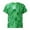 a-Green7114, variant on Boys Kids Solid Color Metallic Sequin Grid TShirts Short Sleeve CrewNeck Shiny Inspired Casual Tees For Party Wear Streetwear Classic Top