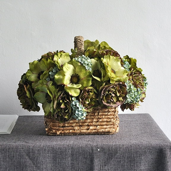 Limei Beautiful Faux Silk Flower No-trimming Photography Props Realistic