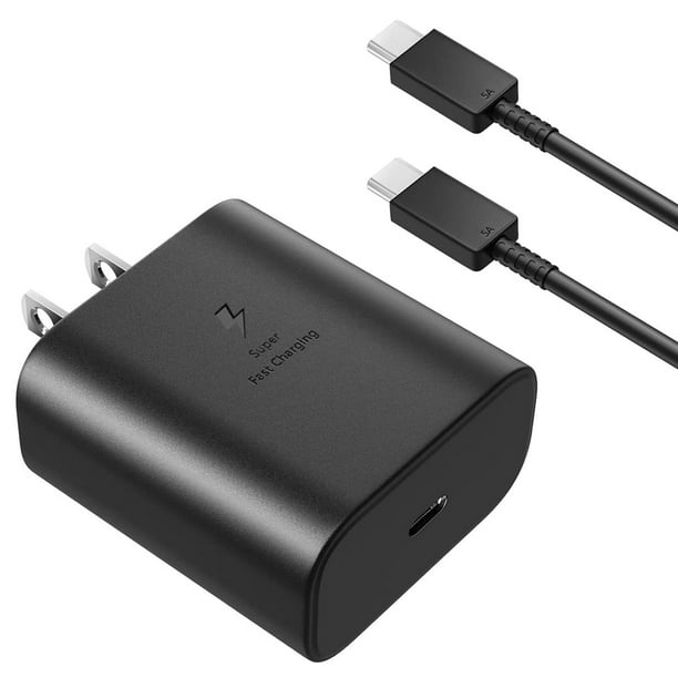HTERETTW Cargador Tipo c 45W, Cargador USB C con Cable Carga Rápida, Cargador Tipo c Compatible con