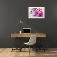 thumbnail image 3 of Kimberly, Allen 32x23 White Modern Wood Framed Museum Art Print Titled - Bloom Bright, 3 of 4