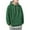 Green, variant on Admvng Mens Hoodie Solid Color Plus Thick Velvet Long Sleeved Drawstring Hooded Pocket Lambskin Hoodie, Size M-4XL