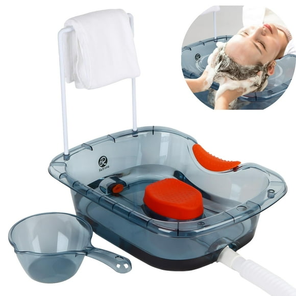 Retrona Hair Washing Basin for Bedridden - Portable Shampoo Bowl and Basin at Home for the Elderly - Hair Washing Tray for Seniors and Disabled Patients in Bed