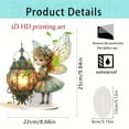 thumbnail image 3 of Girls with Butterfly Wing and Flowers Colorful - Fairy Statue Collection Home Decoration - 2D Flat Decoration Resin Gardening Gifts for Women Statues for Garden Fairy Indoor or Outdoor 3-A, 3 of 9