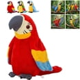 thumbnail image 3 of SharkTRUE Talking Parrot Toy Flaps Wings While Learning To Speak Repeats Words Like A Parrot Electric, 3 of 8