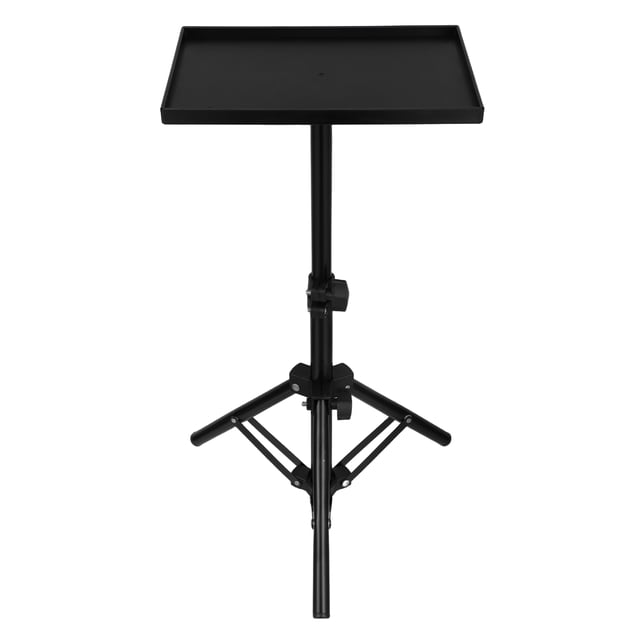 WRITWAA Support de Projecteur avec Câble d'Accès Réglable Noir Abs pour Performeurs et Enseignants 1 Pack