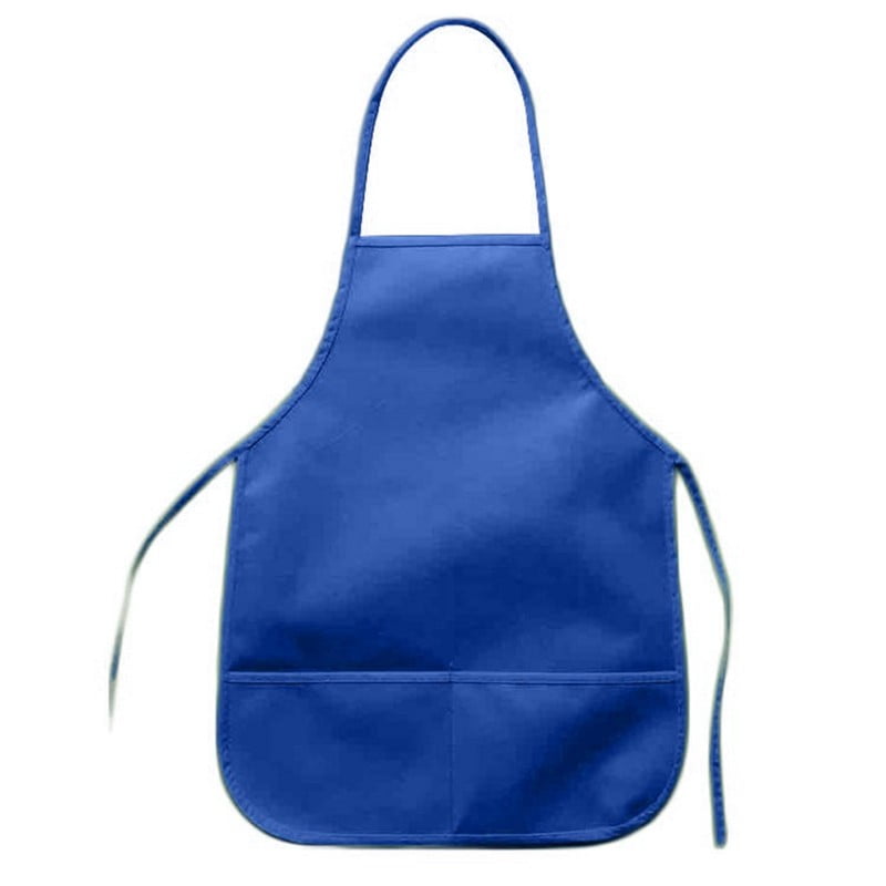 Children'S Fabric Apron With NonWoven Apron Pocket Kitchen Classroom