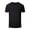 Black, variant on Men's Water Repellent Tee Stain Resistant Quick Dry Breathable Round Neck Short Sleeve Relaxed Fit Summer Active