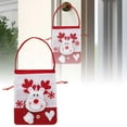 thumbnail image 1 of Holiday Party Bags for Festive Celebrations and Present Wrapping with Secure Drawstring Closure Design, 1 of 6