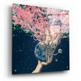 thumbnail image 2 of Epic Art 'Love Makes The Faith Bloom' by Paula Belle Flores, Acrylic Glass Wall Art, 24"x24", 2 of 8