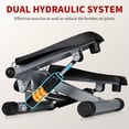 thumbnail image 4 of UBesGoo Mini Air Aerobic Stepper, Stair Climber Twist Exercise Fitness Machine, with LCD Display & Resistance Bands, 4 of 8
