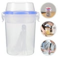 thumbnail image 4 of MIANGASTORE 2pcs Overnight Oats Container with Lids Large Capacity Airtight Jars Portable Salad Cup, 4 of 8