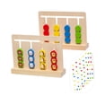 thumbnail image 3 of Rompecabezas deslizante con forma de Color, juguetes de aprendizaje , juego familiar, juguetes de madera, acertijos para niños y niñas de 3, 4, 3 of 9