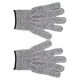 thumbnail image 2 of Bewildely Guantes de trabajo de cuero Mezcla para hombre de protección y estilo Guantes resistentes a cortes de algodón fáciles de limpiar Jardín y Patio Gris l, 2 of 6