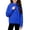 Blue, variant on ATOGUTA Girls Turtleneck Sweatshirt Black Kids Long Sleeve Half Zip Fleece Sweatshirts Casual Fashion Spring Fall Clothes Size 5T-15