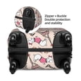 thumbnail image 2 of Fuzoiu Dachshund And Eiffel Tower Print Suitcase Cover,Washable Luggage Covers for Suitcase,Elastic Luggage Protector Cover,Scratch Resistant Travel Suitcase Covers-X-Large, 2 of 7