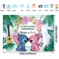 thumbnail image 1 of Fondo de Lilo y Stitch - Fondo de Fiesta de Dibujos Animados Baby Shower y Photo Studio Booth Props, Decoración de Fiesta de cumplea?os para ni?os 1,5 x 1,0 m ShuxiuWang 8390606519375, 1 of 1