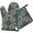 Pioneer Flower Floral Print Pattern, variant on Pioneer Flower Floral Print Pattern 1-Pack Oven Mitts Set, Heat Resistant Kitchen Gloves, 7.7" X 12"