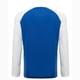 thumbnail image 5 of pstuiky camisas de manga larga para hombre, Blusa informal de manga larga con cuello redondo y bloques de color para hombre Tops de talla grande para hombre m, 5 of 7