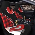 thumbnail image 2 of Uemuo Love Gnomes Pattern Car Seat Covers for Front Seats Waterproof Seat Covers for Cars, Universal Auto Front Seats Protector Fits for Car-, 2 of 6