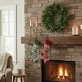 thumbnail image 3 of Northlight 24" Unlit Mixed Pine and Glittered Berry Artificial Christmas Wreath, 3 of 7