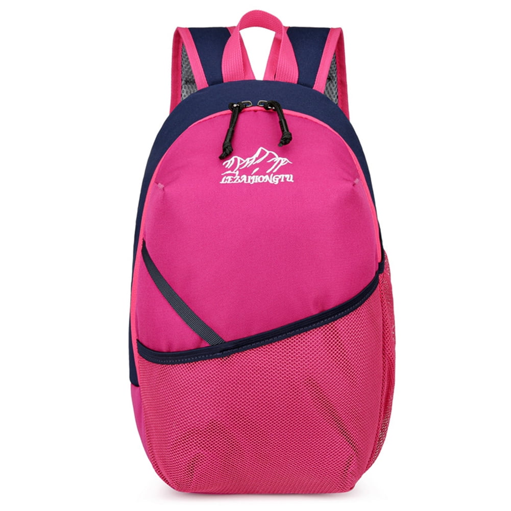 Bijproduct zwanger Herkenning CHAMAIR Oxford Camping Backpack Breathable Trekking Bag for Office Travel  (Rose Red) - Walmart.com