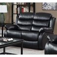 thumbnail image 3 of GTU Furniture Motion Living Room Pu Leather Pillow Top Backrest and Armrests Couch Set, 3 of 4