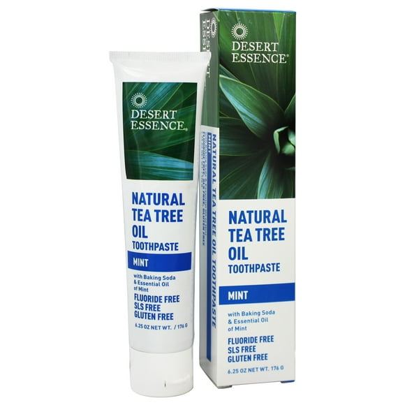 Desert Essence - Toothpaste Natural Tea Tree Oil With Baking Soda Mint - 6.25 oz.