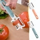 thumbnail image 1 of Cuchillo de cocina multiusos pelador de verduras | Hoja de acero inoxidable | Mango ergonómico antideslizante | Agarre fácil | Gadget de cocina duradero | 19x5cm | Uso en el hogar y en restaurantes, 1 of 7
