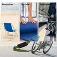 thumbnail image 7 of Uxcell 2Pcs Carrying Beach Chair Straps Adjustable Beach Chair Straps Dark Green, 7 of 7