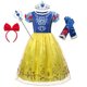 thumbnail image 1 of Vestidos de princesa Rapunzel para niñas, regalo de fiesta, Bella, Cenicienta, Aurora, Blancanieves, Sofía, malla, disfraz de cumpleaños Fivean unisex, 1 of 2