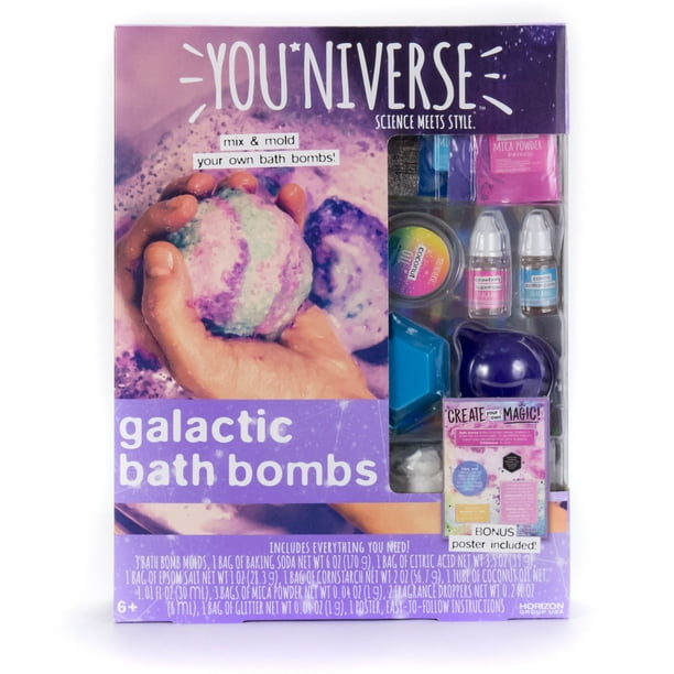 YOUniverse D.I.Y. Galactic Bath Bombs