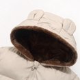 thumbnail image 6 of Toddler Baby Boys Girls Winter Fleece Jacket Unisex Little Kids Warm Hooded Outwear Coat 1-6T, 6 of 8