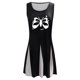 thumbnail image 4 of Vestidos de verano para mujer Estampado de playa Sin mangas Cuello redondo Casual Vestido sin mangas suelto Pompotops ghjkhdj5848, 4 of 5