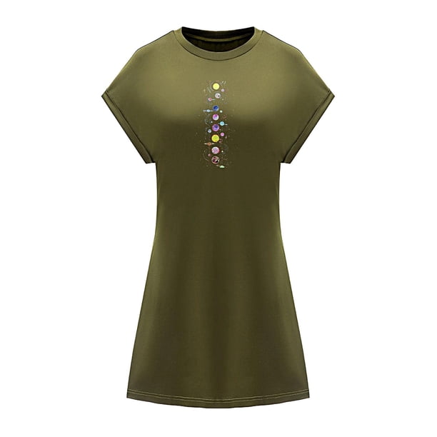 Vestido de verano para mujer, trajes de verano, vestido informal para mujer, para viaje, vacaciones, calle , s S