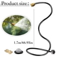 thumbnail image 3 of 1PC Flexible Portable Misting Hose with Interchangeable Nozzles, Pressure-Resistant Water Tube for Garden Irrigation, Patio Cooling & Outdoor Use, 3 of 8