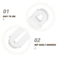 thumbnail image 4 of Miangastore 8pcs Acrylic Corner Brackets Decorative Clear Box Right Angle Joint Brace Support Hardware For Furniture Drawer Stand, 4 of 8
