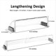 thumbnail image 2 of Deflectores de Ventilación Ajustables (Paquete de 6), Transparentes de 23 A 38 cm para Rejillas de Techo, Suelo y Pared Lateral., 2 of 6