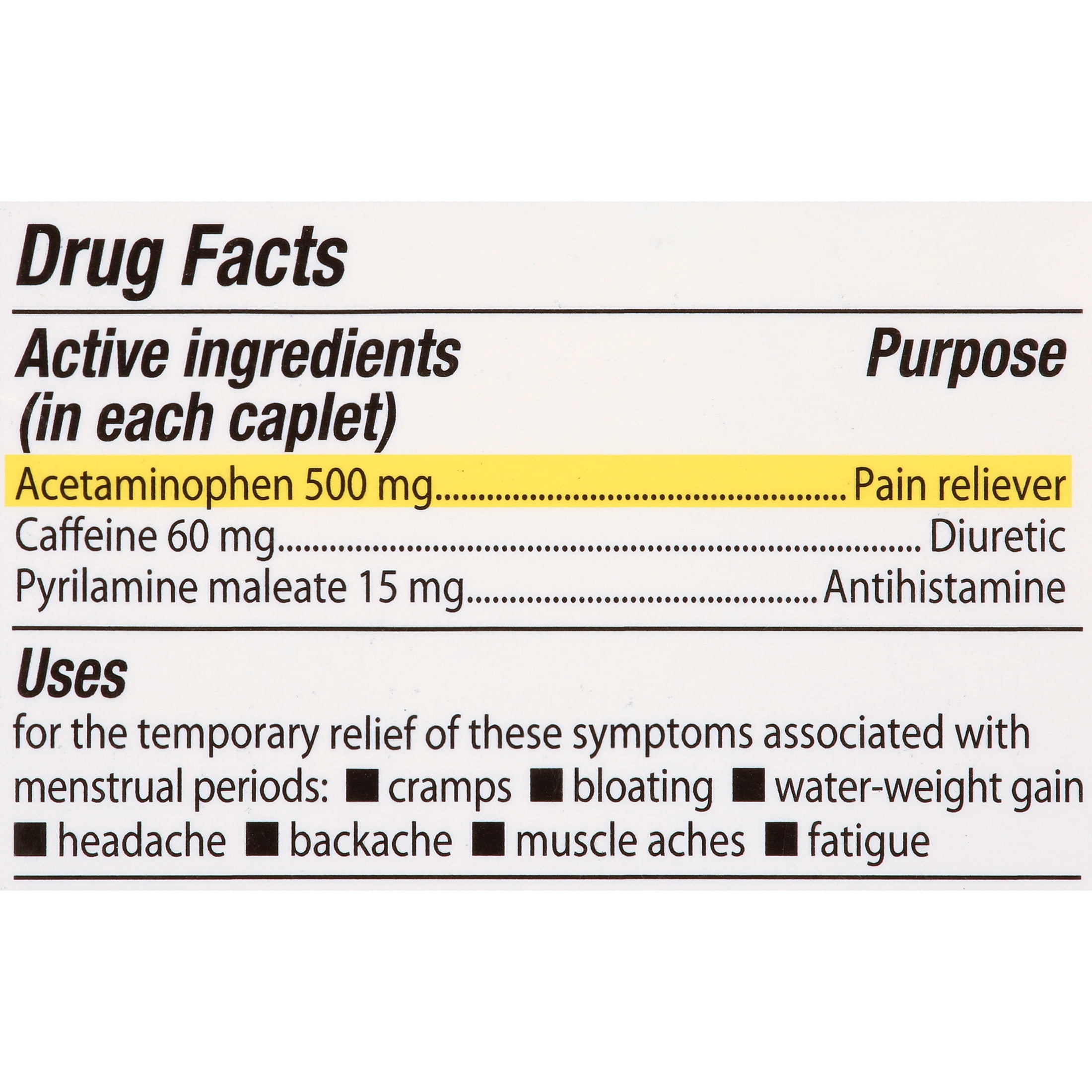 Buscapina Pain Reliever  / Buscapina X 24 Tab U