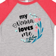 thumbnail image 4 of Inktastic My Nonna Loves Me for Girls Granddaughter Girls Toddler T-Shirt, 4 of 5