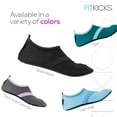 thumbnail image 4 of FITKICKS Classic Active Footwear Quick Dry Foldable Water Shoes, Black/Black (Women's), 4 of 9