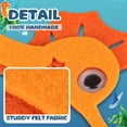 thumbnail image 2 of Diadema de tela de fieltro con forma de cawiew para fiestas bajo el mar, 16 estilos, 2 of 7