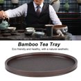 thumbnail image 3 of Premium Bamboo Tea Tray, Japanese Style Serving Board, Tea Dessert Food Dinner, Spacious Storage Capacity, 3 of 8