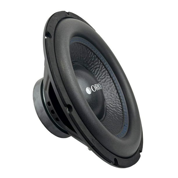 ORION Cobalt Series CBW124S subwoofer para coche de 12 pulgadas, potencia máxima de 1600 W, 400 W RMS, cono de mezcla de fibra de alta temperatura de 4 ohmios con refrigeración mejorada de bobina de v